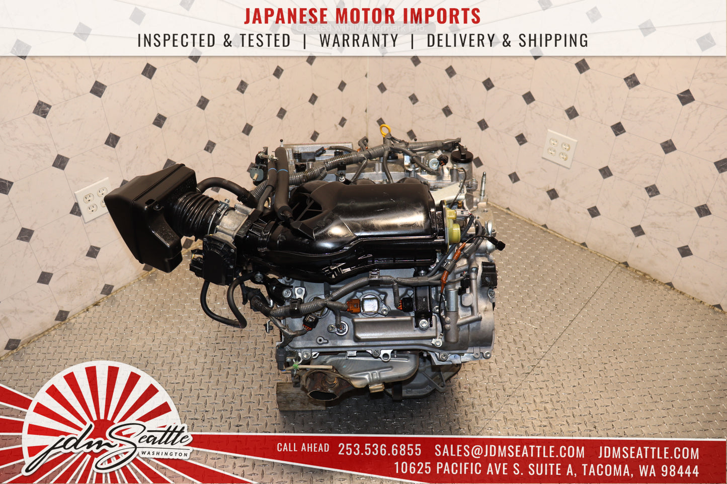 JDM 2GR 3.5L ENGINE 07-12 TOYOTA CAMRY RAV4 HIGHLANDER / 07-12 LEXUS RX350 MOTOR 2GR-FSE V6 RWD