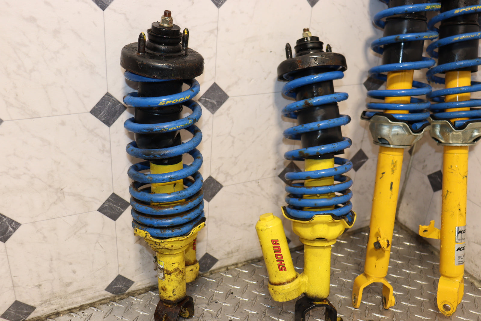 2000 2001 2002 2003 Honda S2000 AP1 Spoon Sports Coilovers Suspension Kit Front & Rear JDM