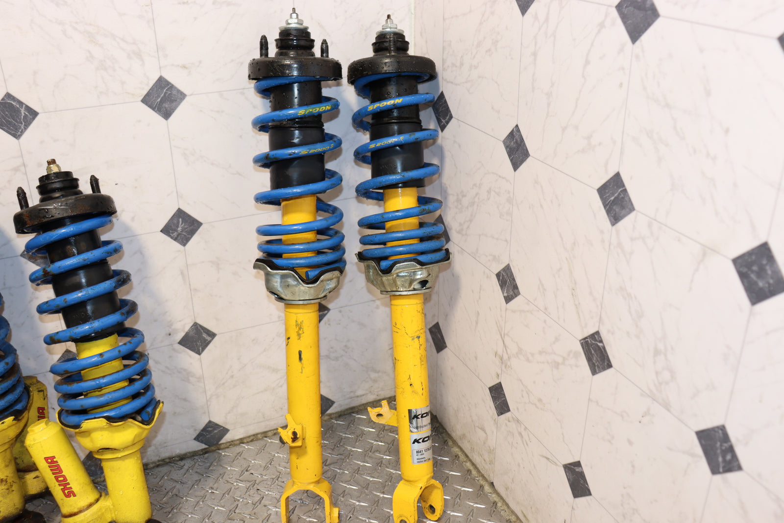 2000 2001 2002 2003 Honda S2000 AP1 Spoon Sports Coilovers Suspension Kit Front & Rear JDM