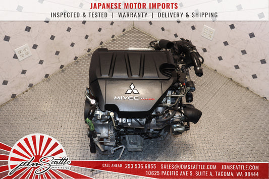 JDM 09-15 MITSUBISHI EVOLUTION X RALLIART 4B11 2.0L TURBO DOHC ENGINE