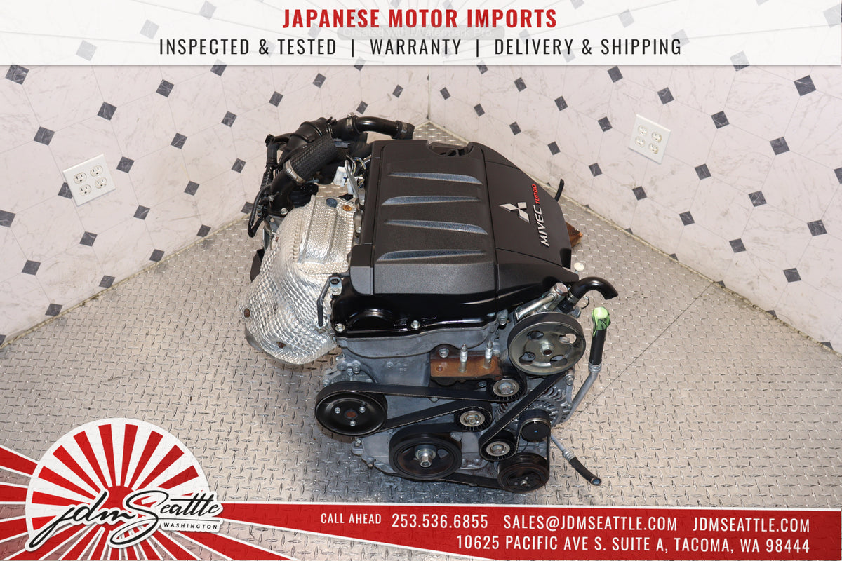 JDM 09-15 MITSUBISHI EVOLUTION X RALLIART 4B11 2.0L TURBO DOHC ENGINE