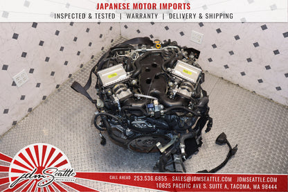 17-21 INFINITI VR30DDTT ENGINE Q50, Q60 3.0L TWIN TURBO 300HP RWD ENGINE