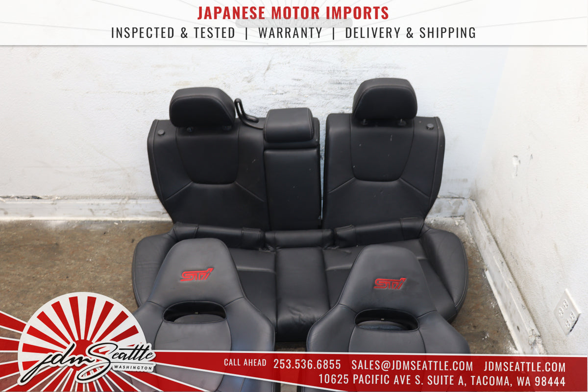 JDM Premium Leather Seats - Subaru WRX STI Sedan (2008-2014)