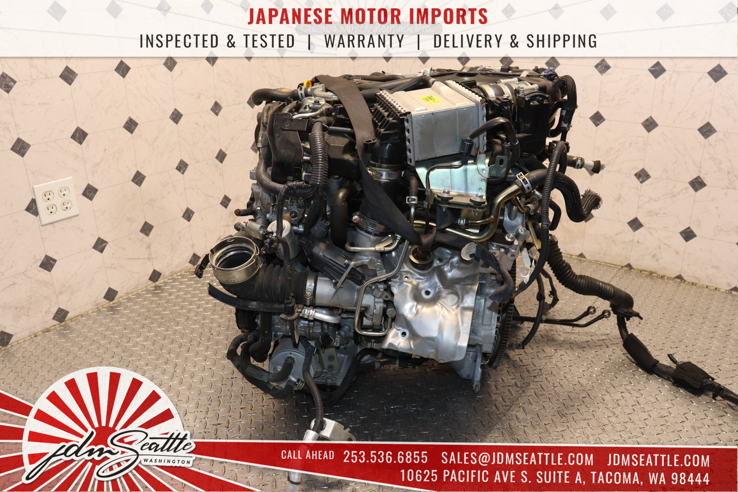 17-21 INFINITI VR30DDTT ENGINE Q50, Q60 3.0L TWIN TURBO 300HP RWD ENGINE