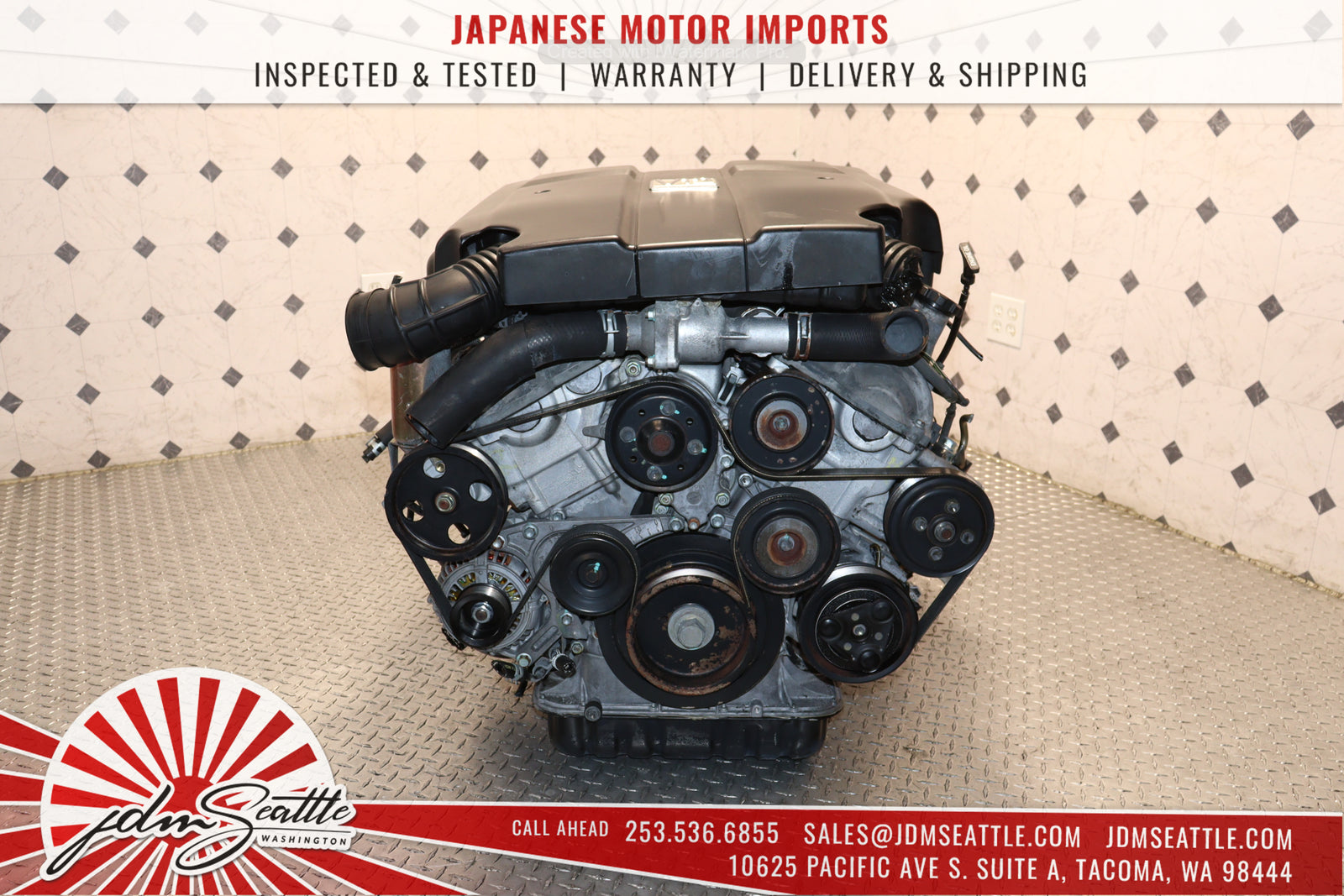 Toyota Century / Supra 1GZ-FE JDM Engine | 5.0L V12 DOHC Dual VVT-i Motor