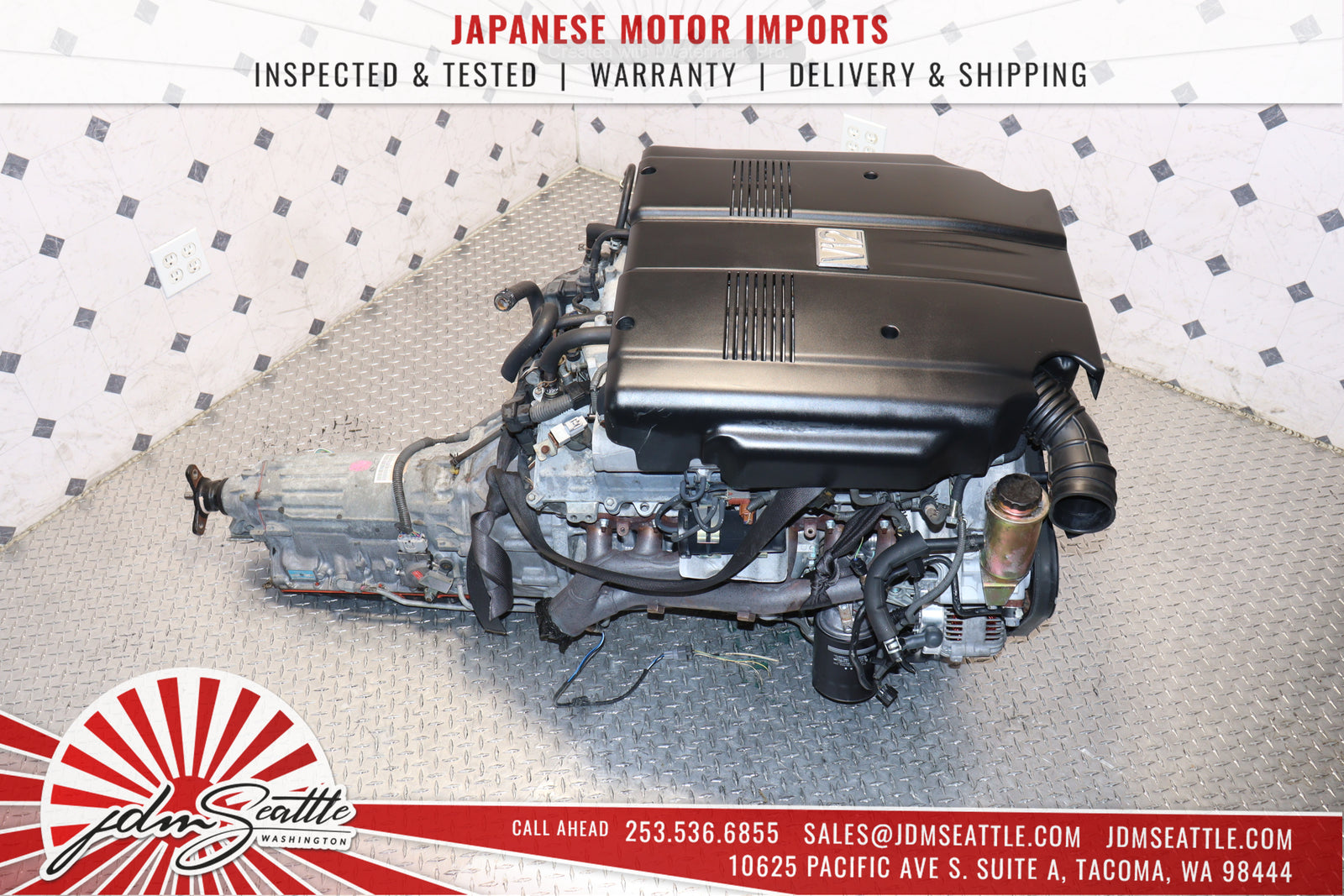Toyota Century / Supra 1GZ-FE JDM Engine | 5.0L V12 DOHC Dual VVT-i Motor