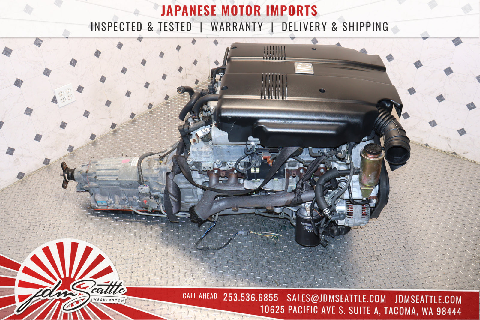 Toyota Century / Supra 1GZ-FE JDM Engine | 5.0L V12 DOHC Dual VVT-i Motor