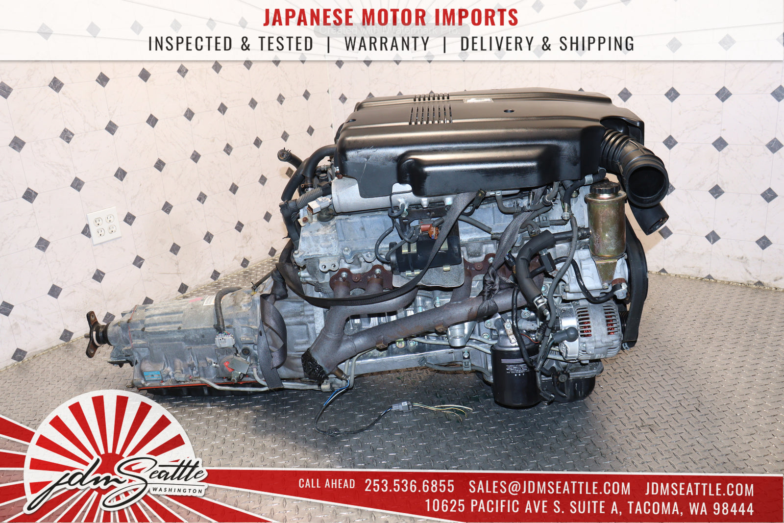 Toyota Century / Supra 1GZ-FE JDM Engine | 5.0L V12 DOHC Dual VVT-i Motor