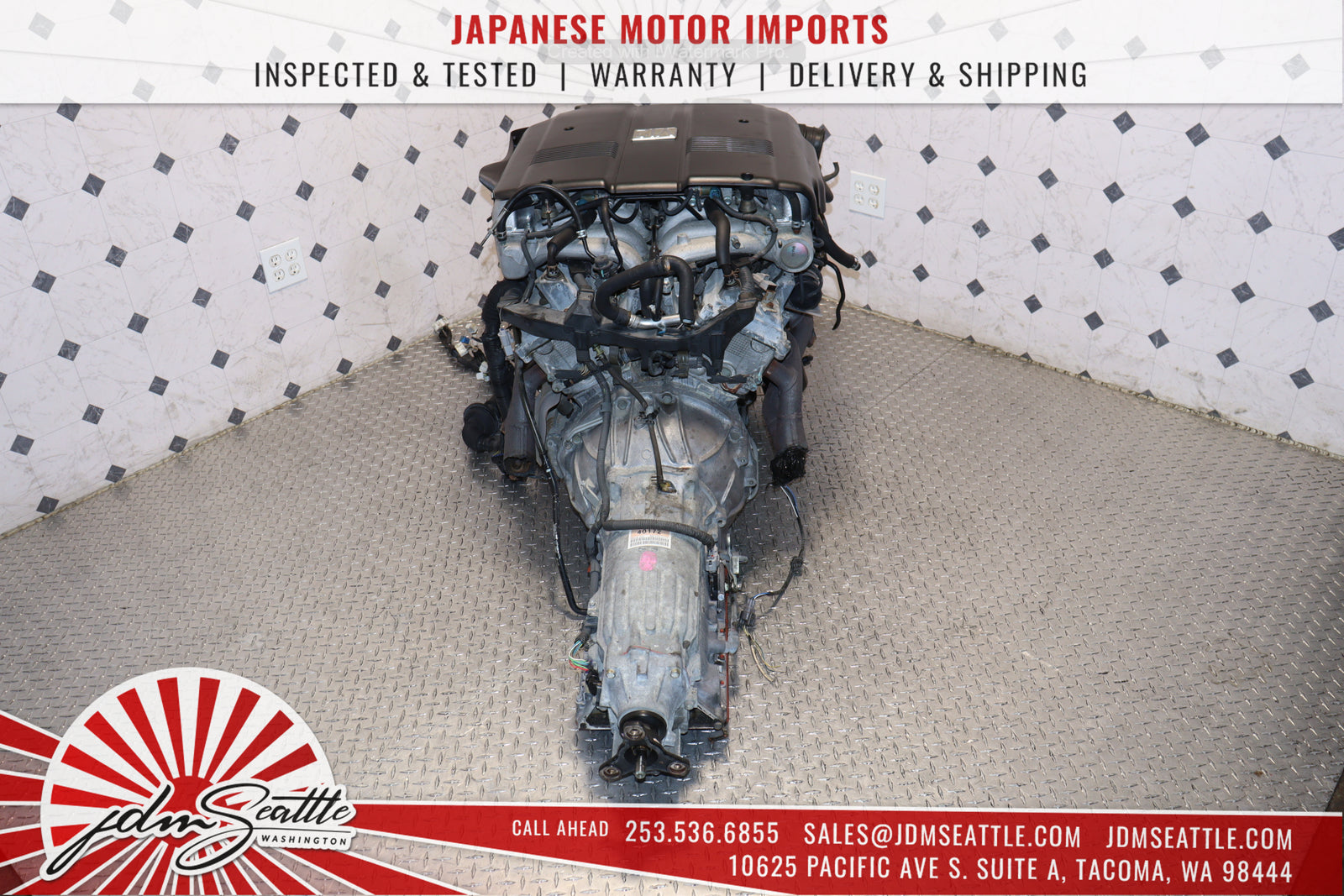 Toyota Century / Supra 1GZ-FE JDM Engine | 5.0L V12 DOHC Dual VVT-i Motor