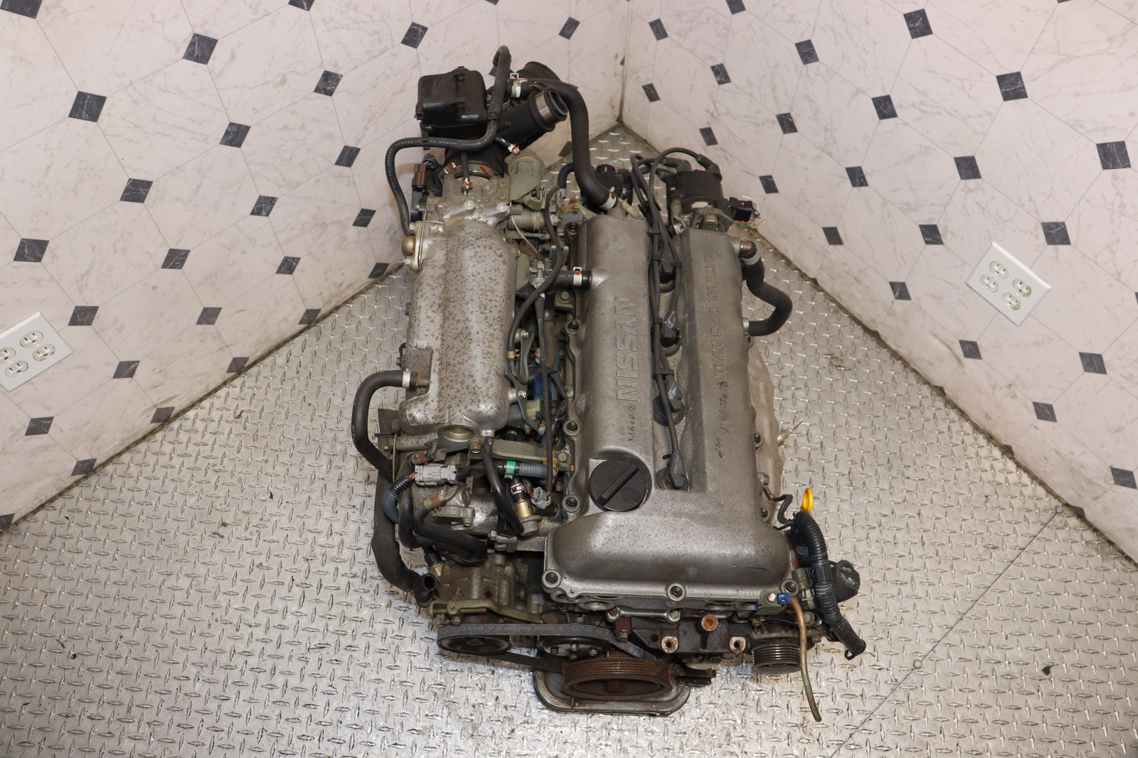 Nissan Sentra SE-R Infiniti G20 SR20DE 2.0L DOHC Engine JDM Silvertop High Port Low Port