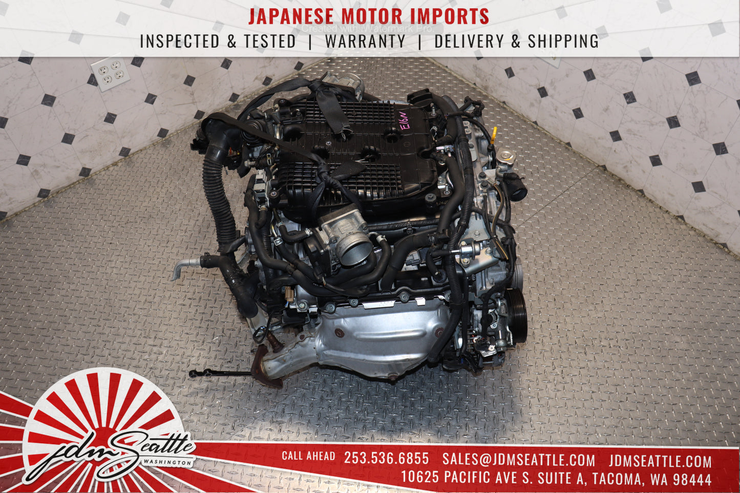 JDM VQ37HR ENGINE 09-13 NISSAN 370Z, 09-17 INFINITI G37, 11-13 M37 VVEL VQ37 3.7L HIGH REV MOTOR