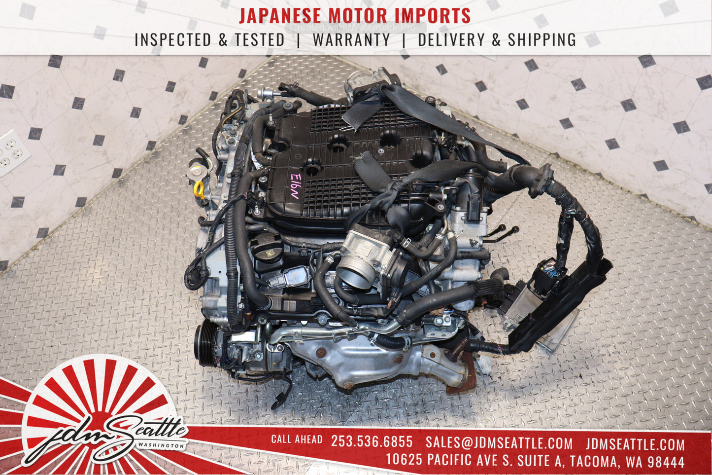 JDM VQ37HR ENGINE 09-13 NISSAN 370Z, 09-17 INFINITI G37, 11-13 M37 VVEL VQ37 3.7L HIGH REV MOTOR