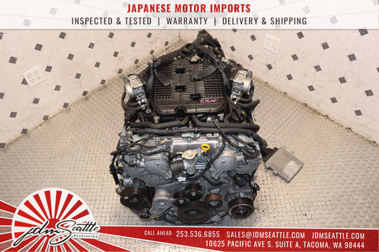 JDM VQ37HR ENGINE 09-13 NISSAN 370Z, 09-17 INFINITI G37, 11-13 M37 VVEL VQ37 3.7L HIGH REV MOTOR