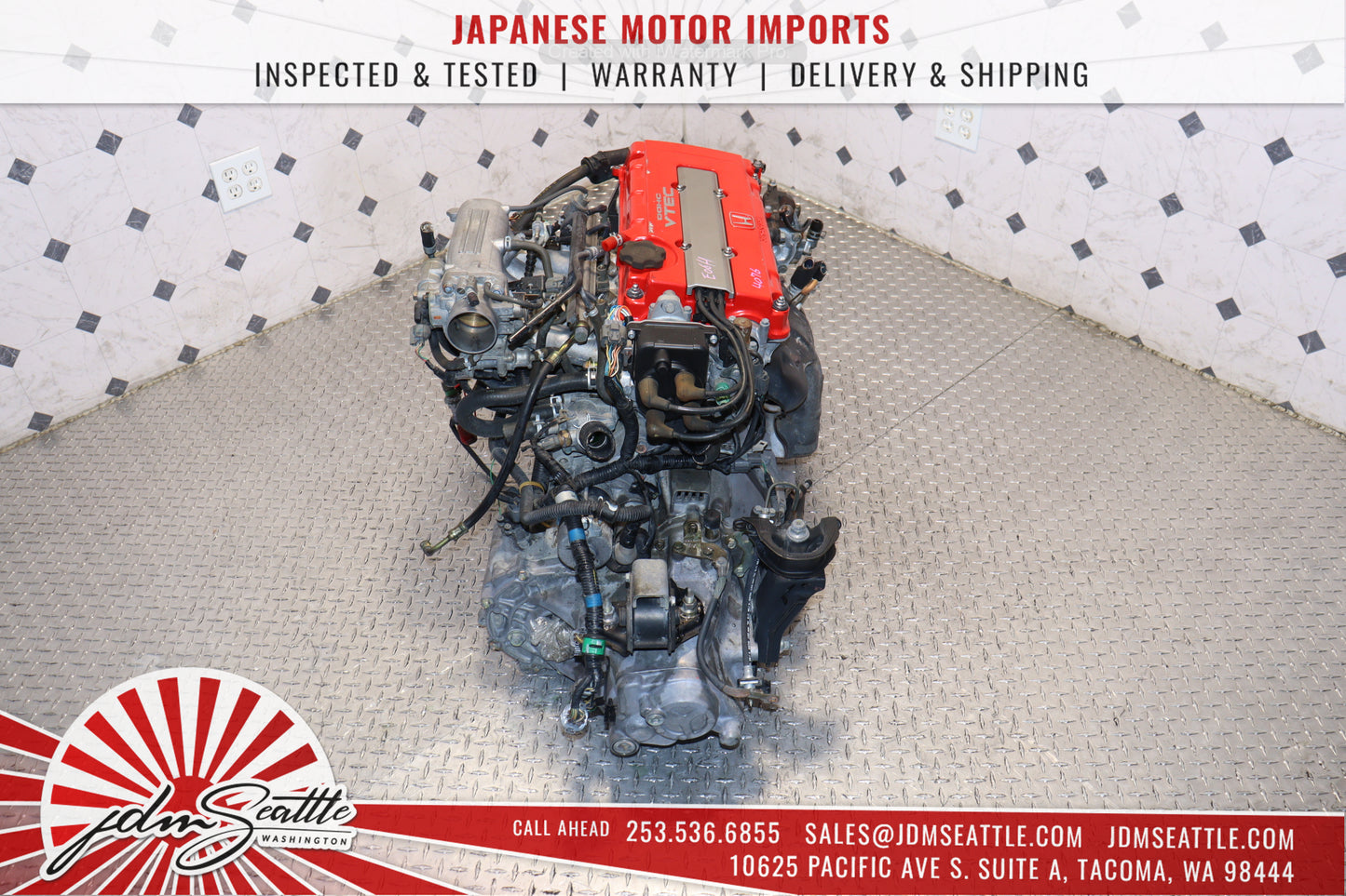 JDM B16A VTEC 91-95 HONDA CIVIC SIR ENGINE