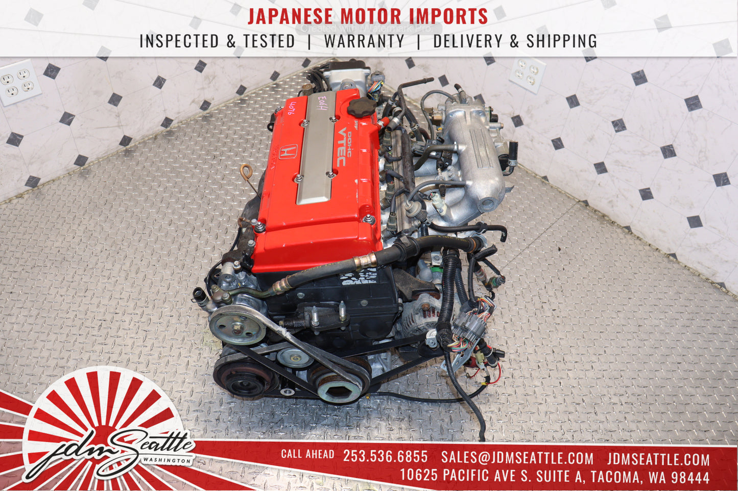 JDM B16A VTEC 91-95 HONDA CIVIC SIR ENGINE