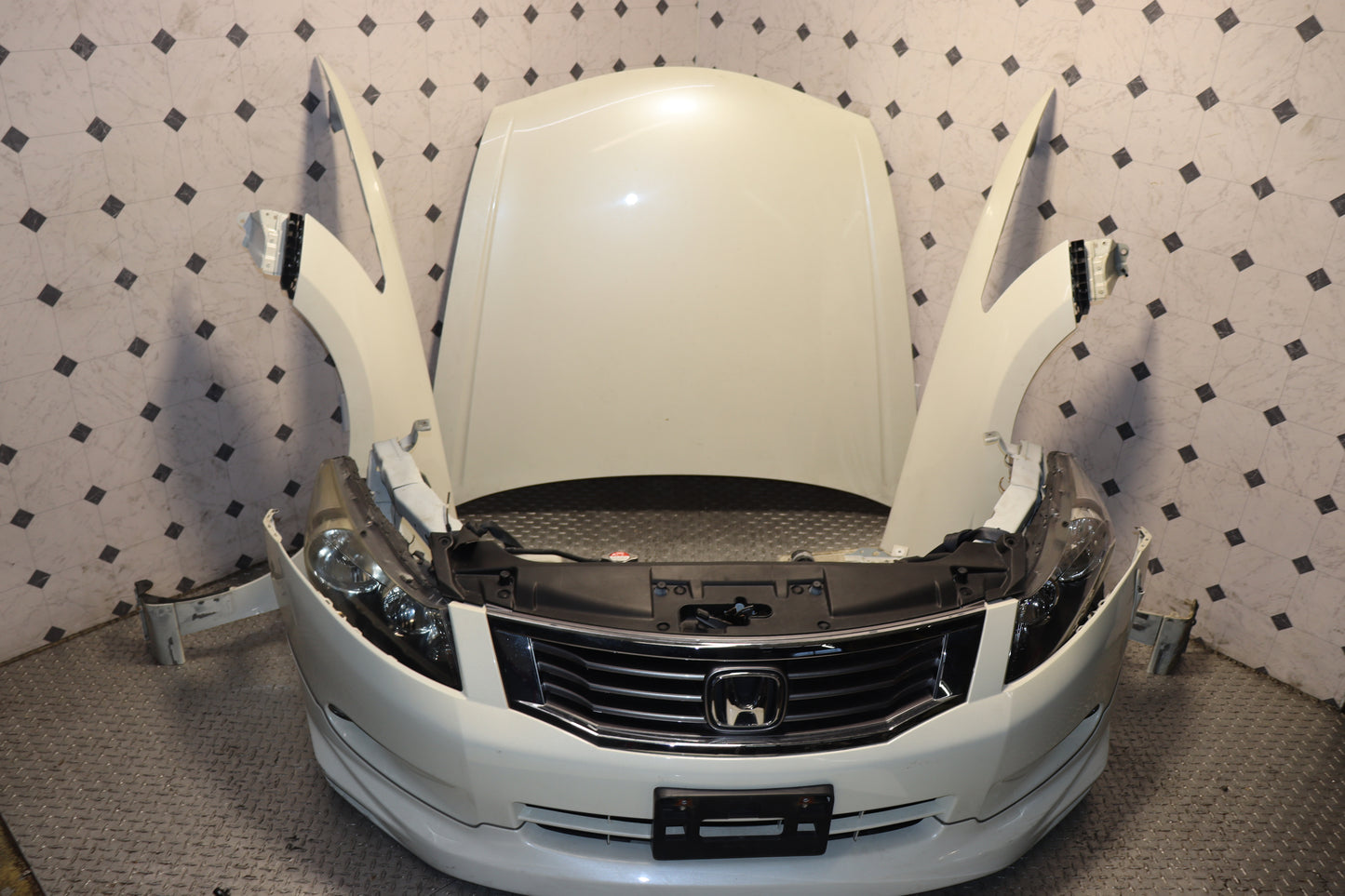 2008-2012 Honda Accord CP3 Mugen Front End Nose Cut & Aero Body Kit