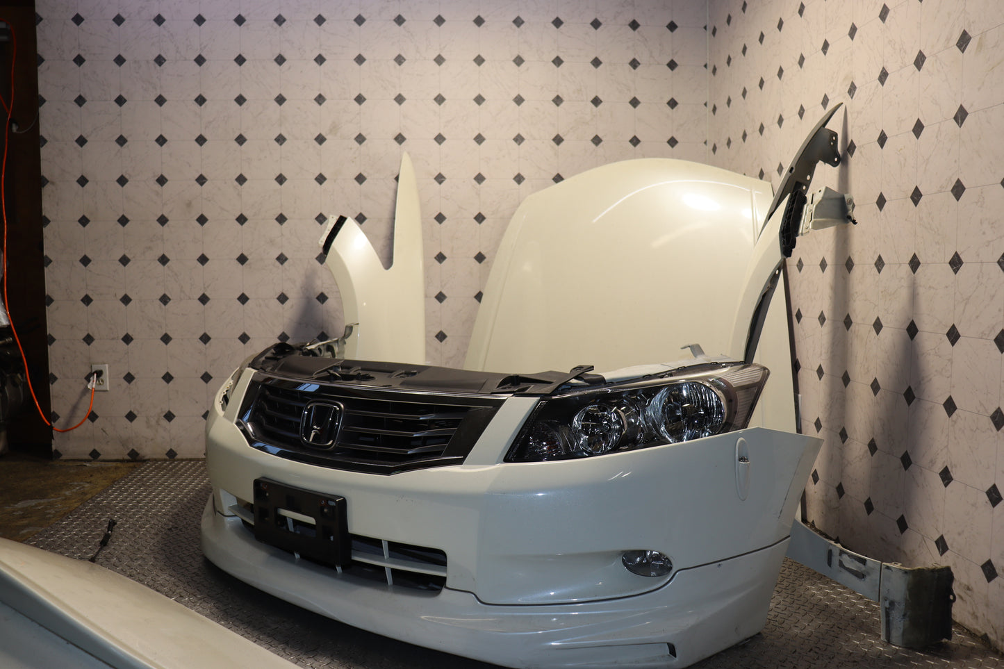 2008-2012 Honda Accord CP3 Mugen Front End Nose Cut & Aero Body Kit