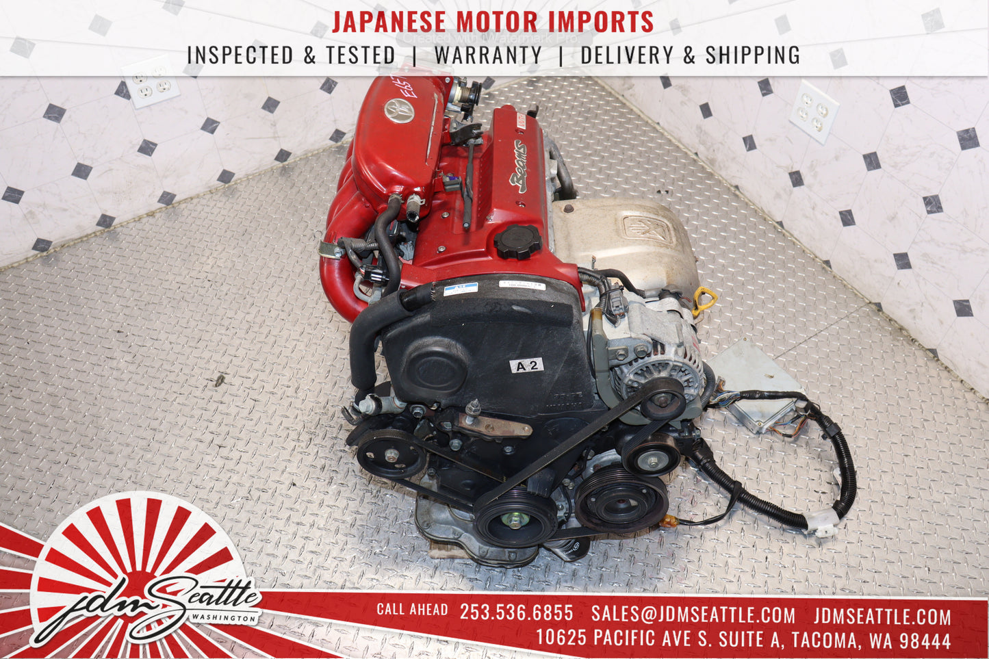 JDM Toyota Celica 2.0L VVTi Front Wheel Drive JDM Engine- 3S-GS Beams RedTop 4th Gen