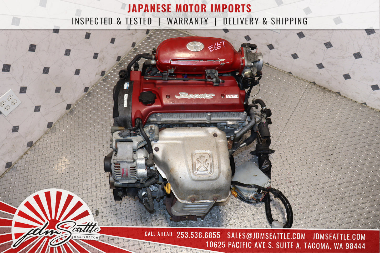 JDM Toyota Celica 2.0L VVTi Front Wheel Drive JDM Engine- 3S-GS Beams RedTop 4th Gen