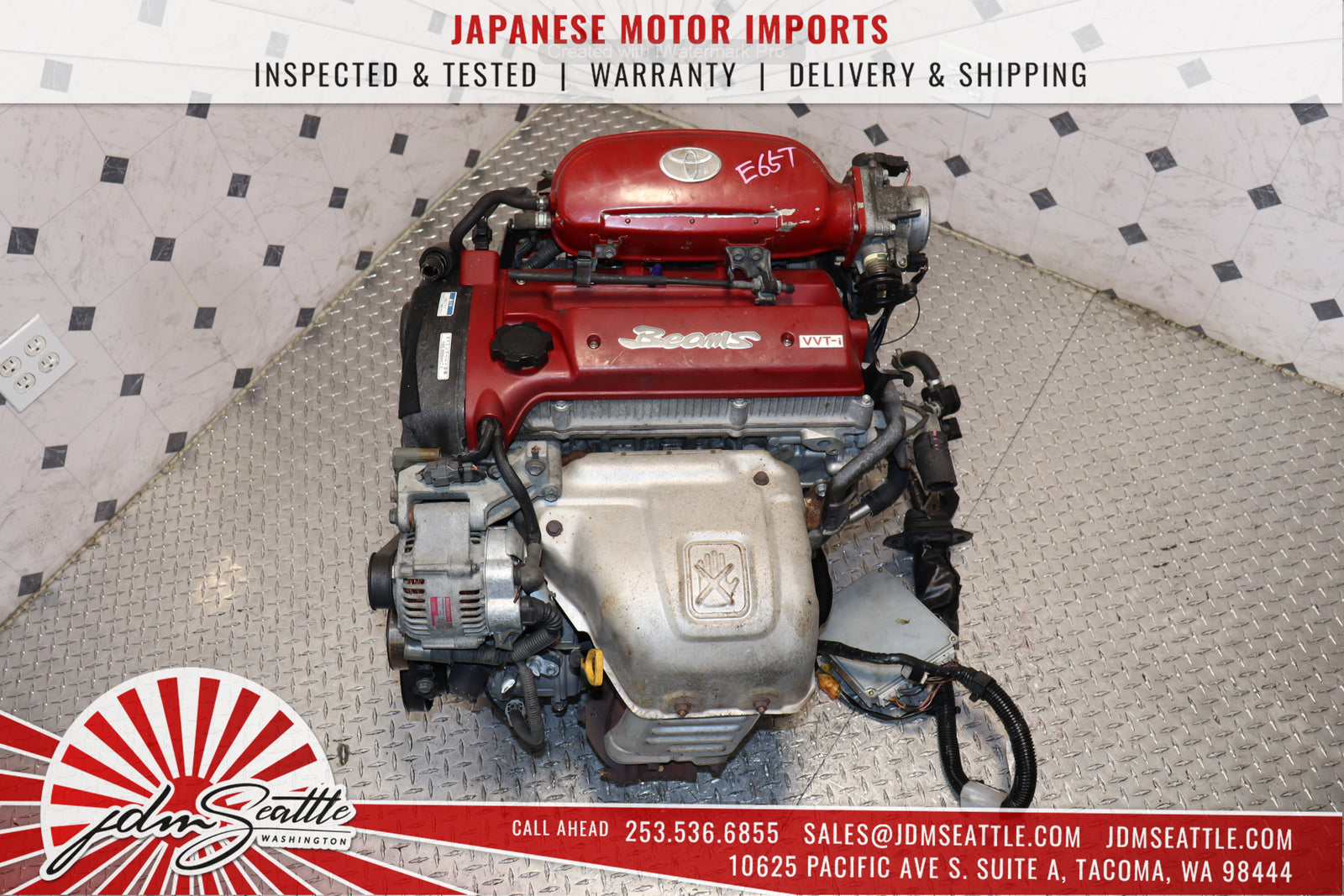 JDM Toyota Celica 2.0L VVTi FWD Engine - 3S-GE BEAMS Red Top 4th Gen