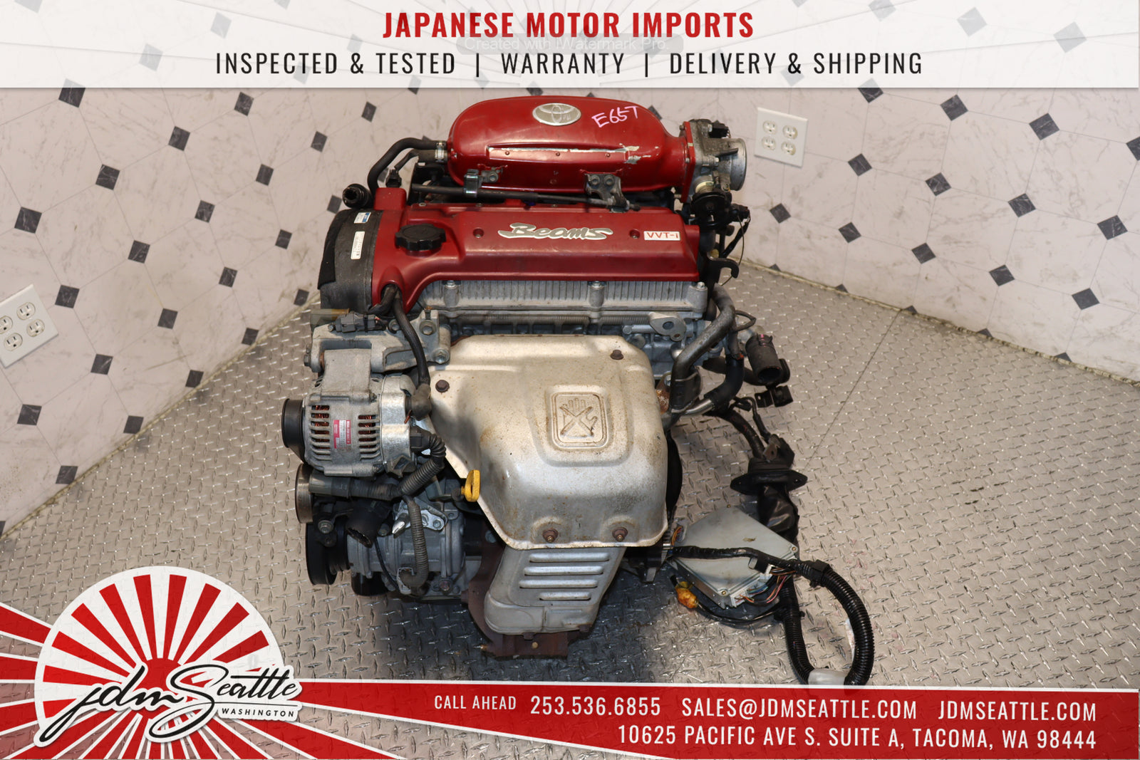 JDM Toyota Celica 2.0L VVTi FWD Engine - 3S-GE BEAMS Red Top 4th Gen