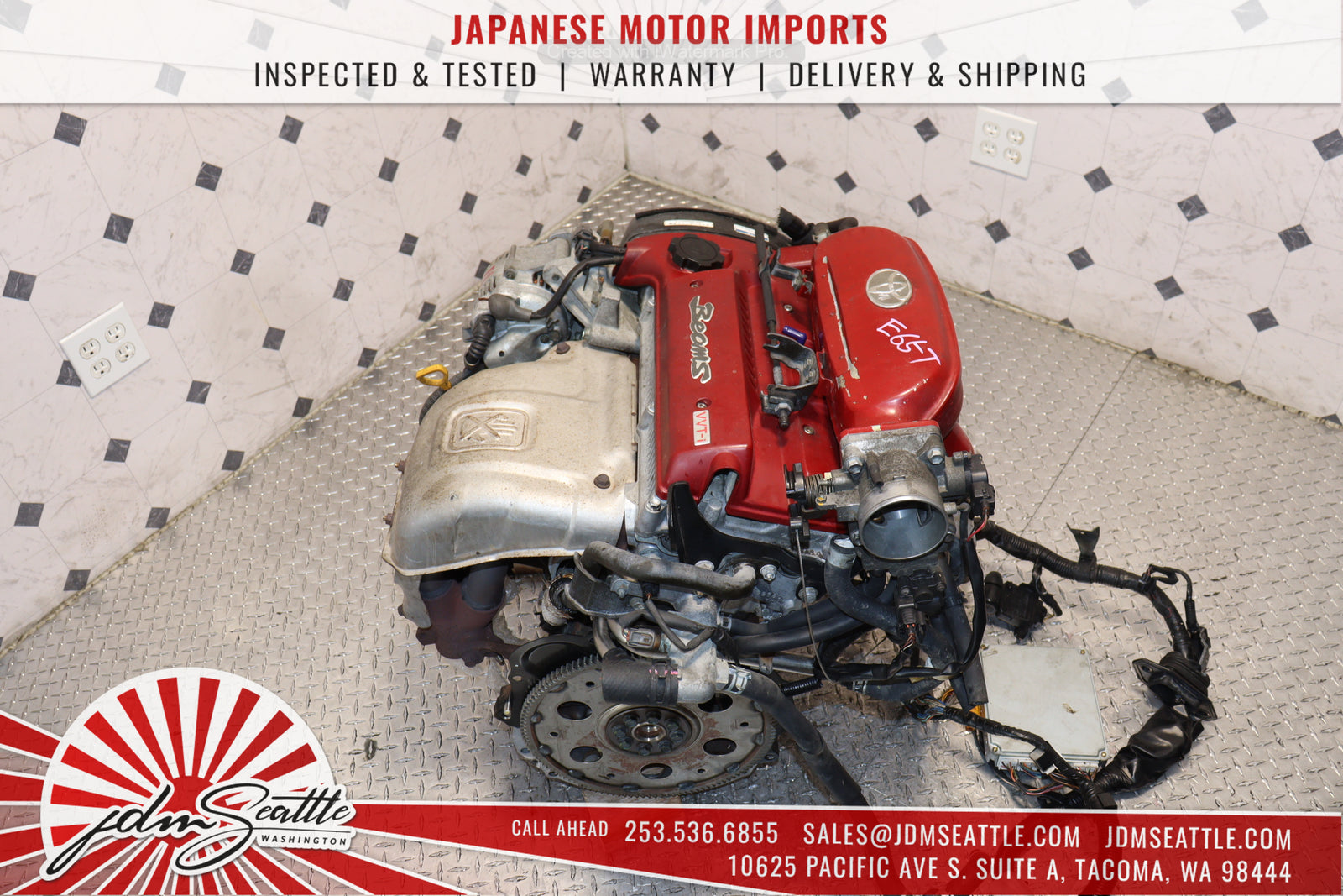 JDM Toyota Celica 2.0L VVTi FWD Engine - 3S-GE BEAMS Red Top 4th Gen