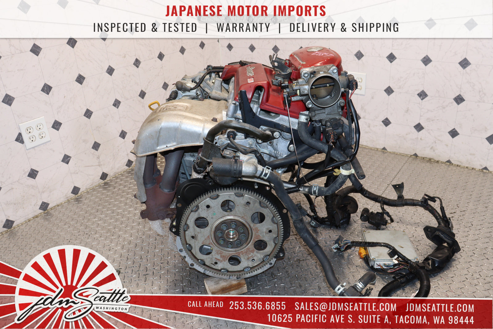 JDM Toyota Celica 2.0L VVTi FWD Engine - 3S-GE BEAMS Red Top 4th Gen