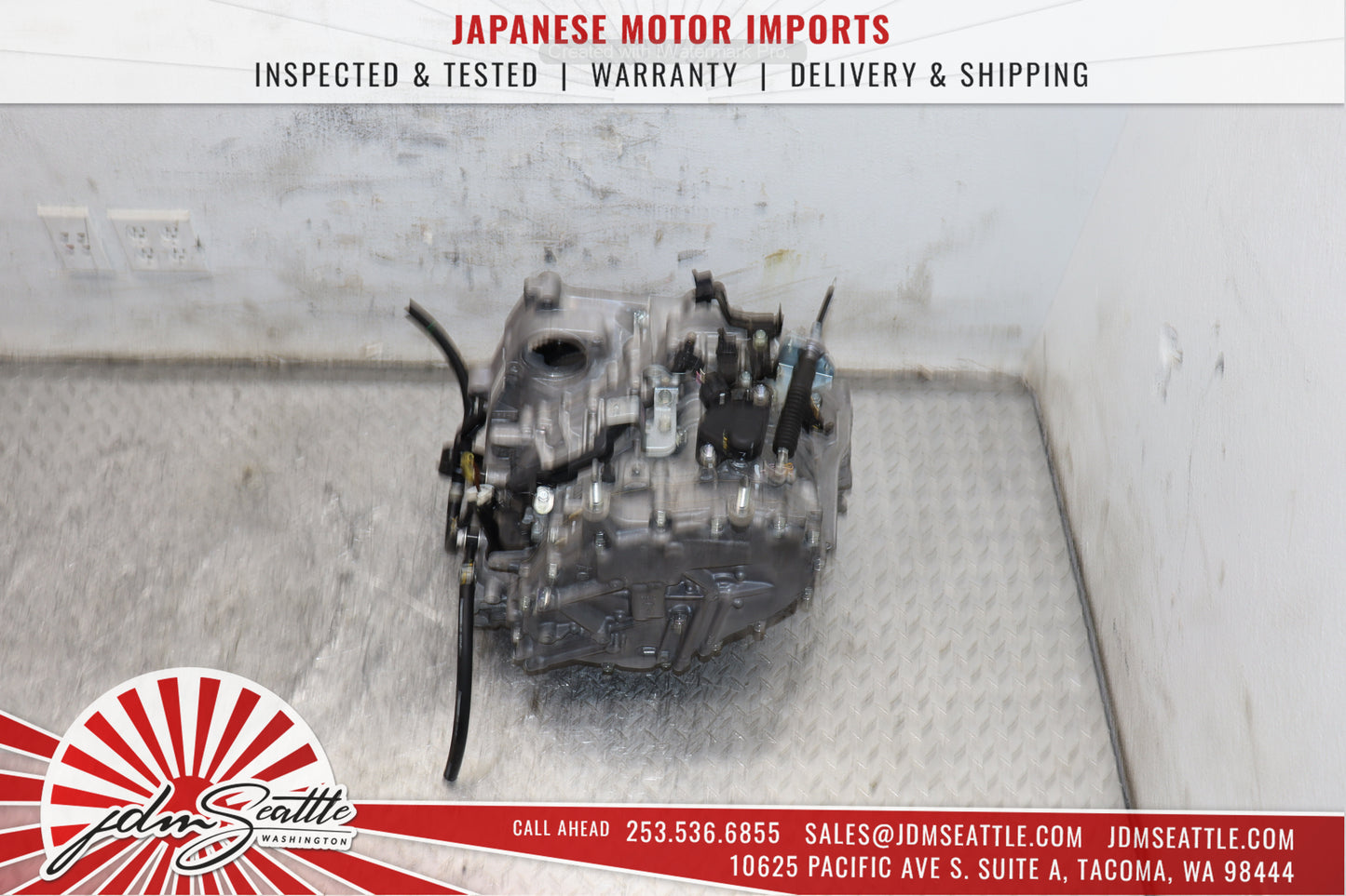 JDM 10-11 HONDA INSIGHT HYBRID CVT AUTOMATIC TRANSMISSION LDA MF6 -2WD