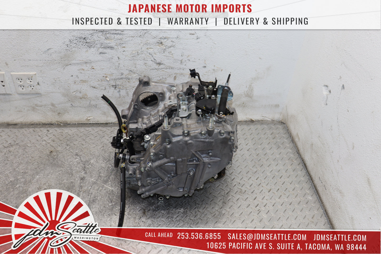 JDM 10-11 HONDA INSIGHT HYBRID CVT AUTOMATIC TRANSMISSION LDA MF6 -2WD