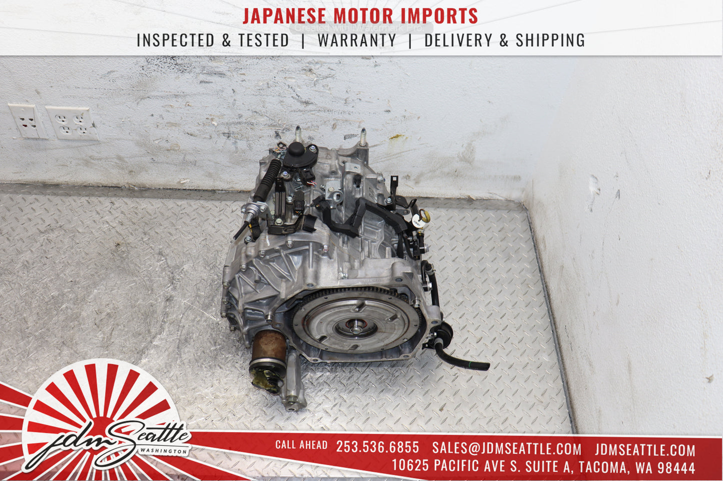 JDM 10-11 HONDA INSIGHT HYBRID CVT AUTOMATIC TRANSMISSION LDA MF6 -2WD