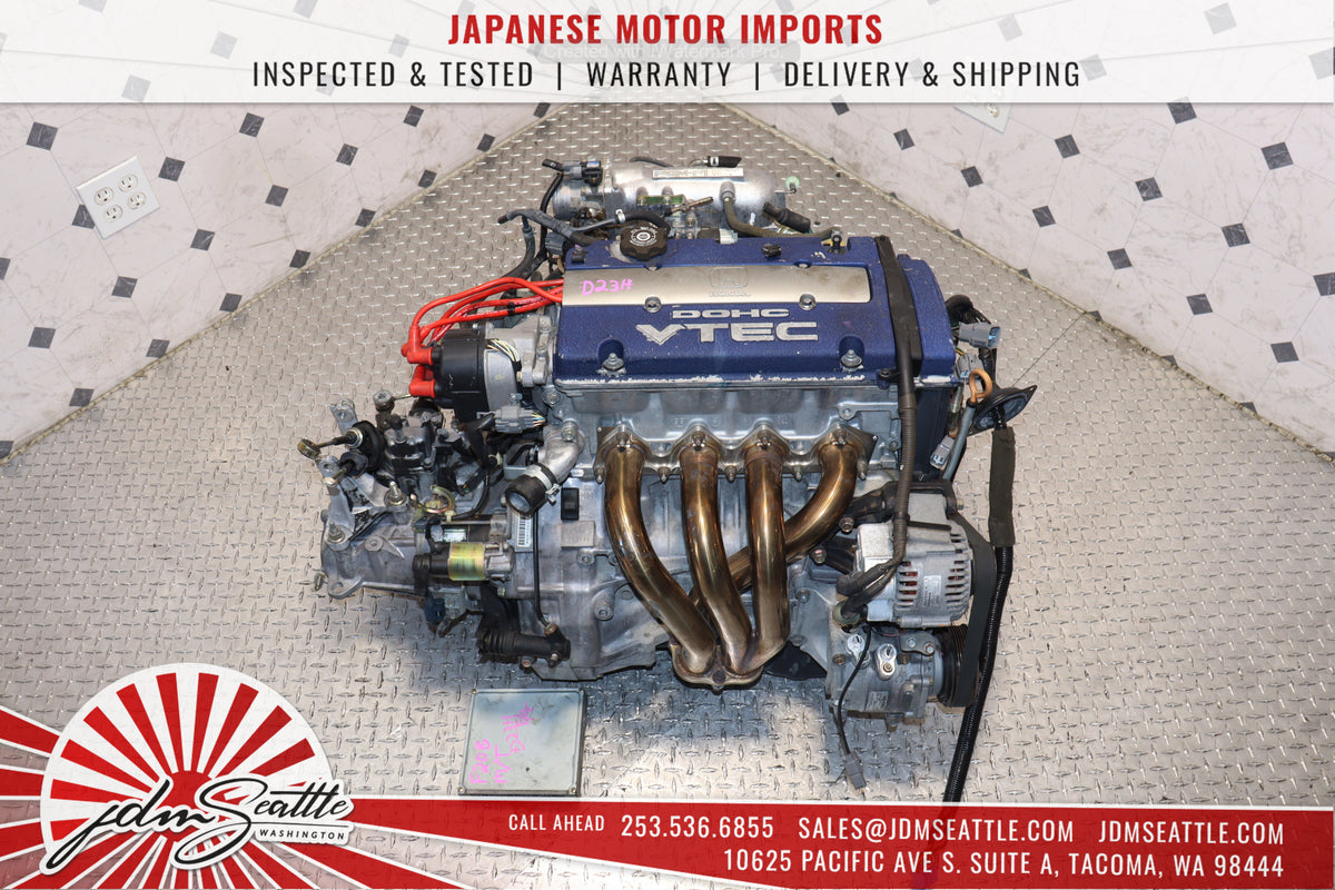 JDM 1997-2001 HONDA PRELUDE 2.0L F20B DOHC VTEC ENGINE & T2T4 5-SPEED LSD MANUAL TRAN