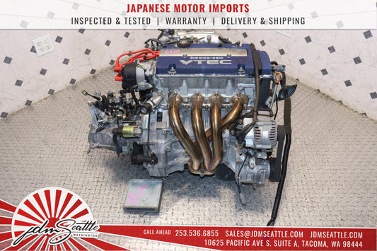 JDM 1997-2001 HONDA PRELUDE 2.0L F20B DOHC VTEC ENGINE & T2T4 5-SPEED LSD MANUAL TRAN