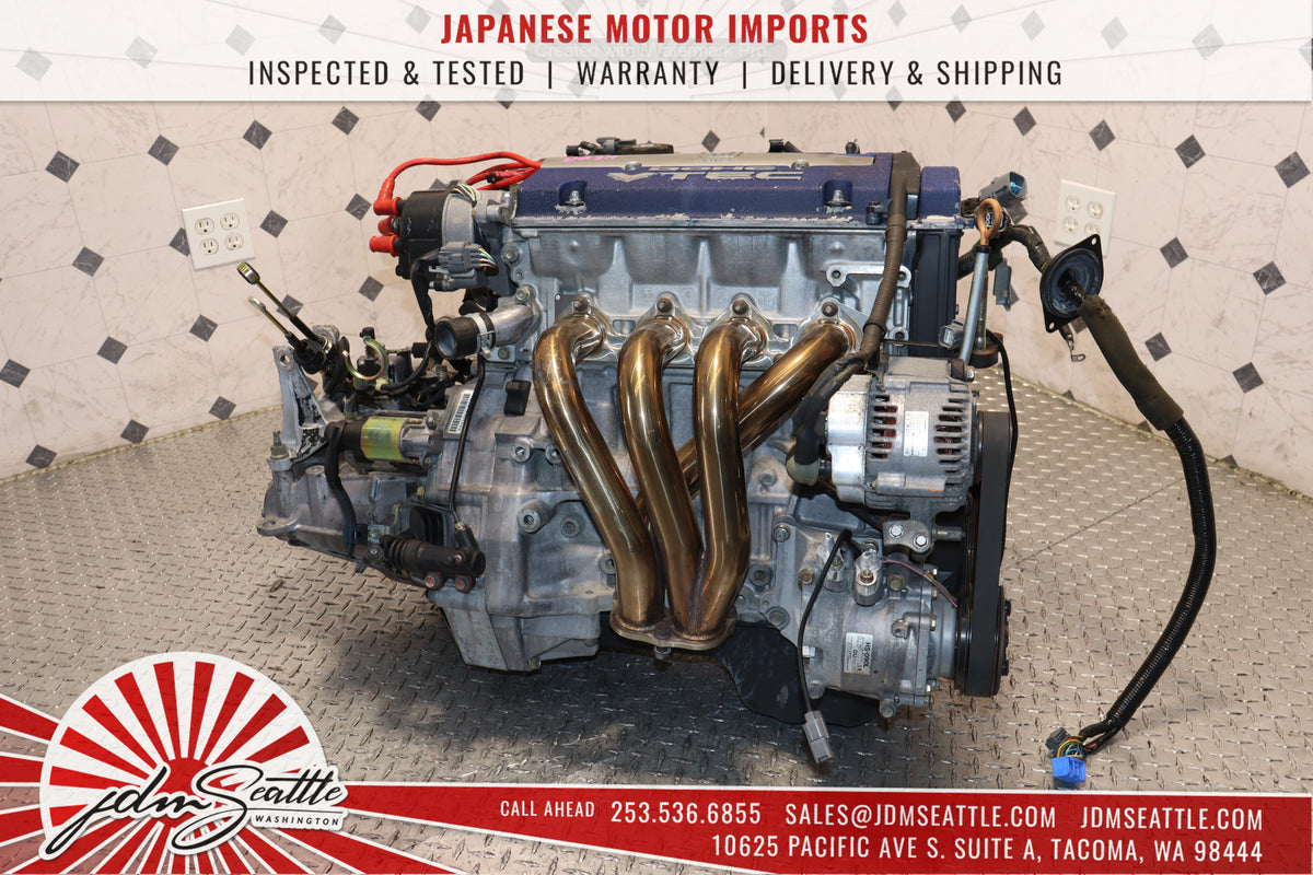 JDM 1997-2001 HONDA PRELUDE 2.0L F20B DOHC VTEC ENGINE & T2T4 5-SPEED LSD MANUAL TRAN