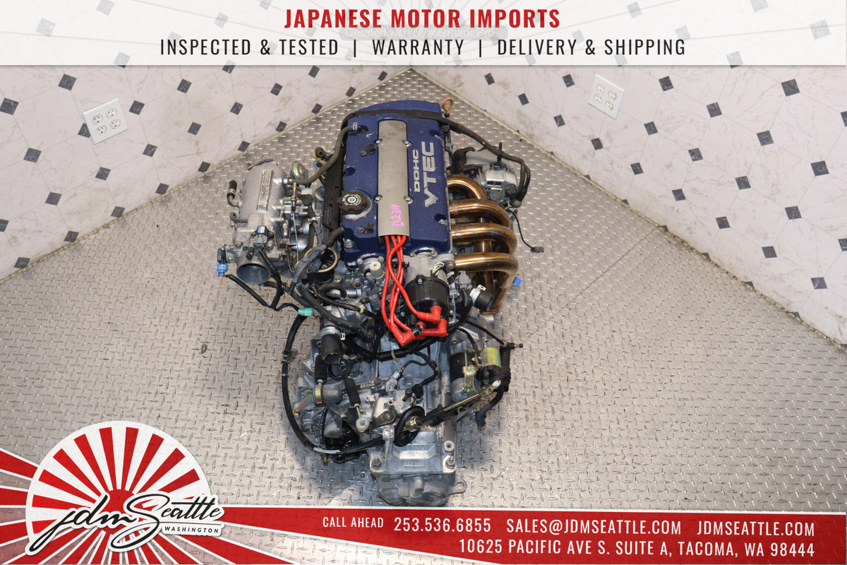 JDM 1997-2001 HONDA PRELUDE 2.0L F20B DOHC VTEC ENGINE & T2T4 5-SPEED LSD MANUAL TRAN
