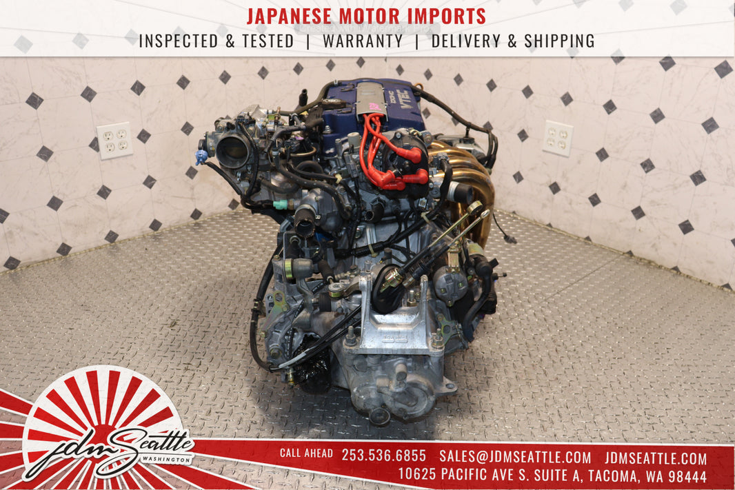 JDM 1997-2001 HONDA PRELUDE 2.0L F20B DOHC VTEC ENGINE & T2T4 5-SPEED LSD MANUAL TRAN