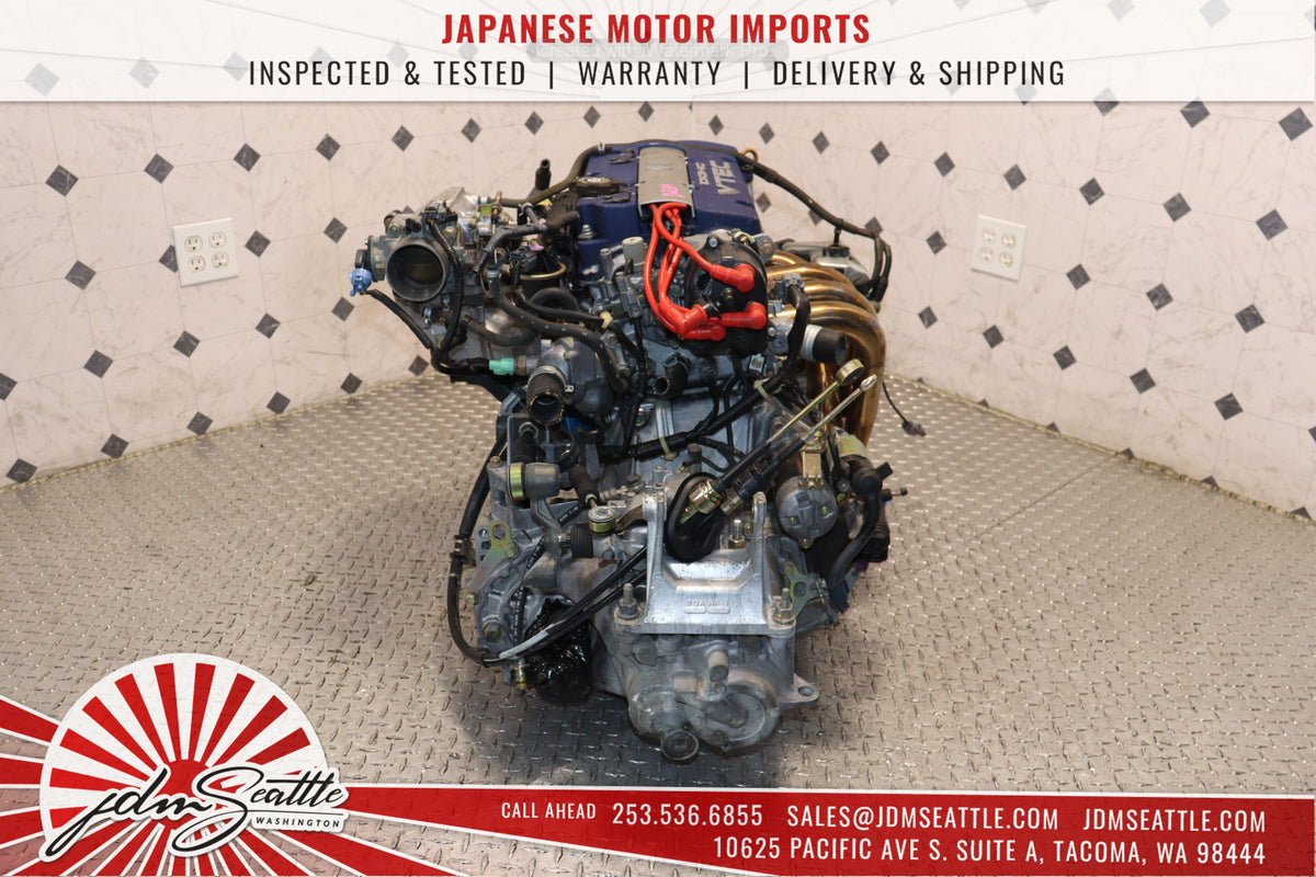 JDM 1997-2001 HONDA PRELUDE 2.0L F20B DOHC VTEC ENGINE & T2T4 5-SPEED LSD MANUAL TRAN