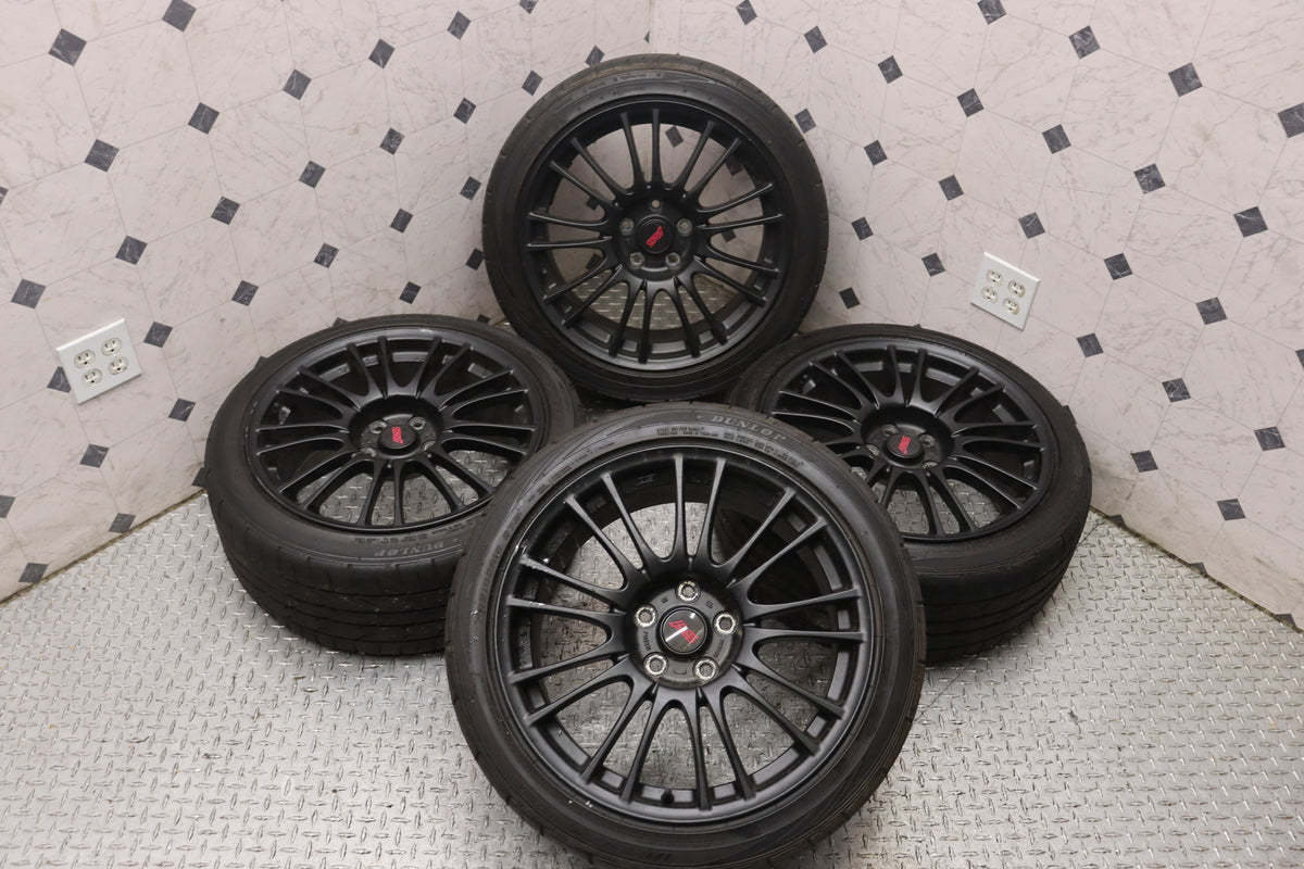 2008 2009 2010 2011 2012 2013 2014 Subaru Impreza WRX STI GRB GVB 18x8.5 Enkei OEM Wheels Rims Set of 4 JDM