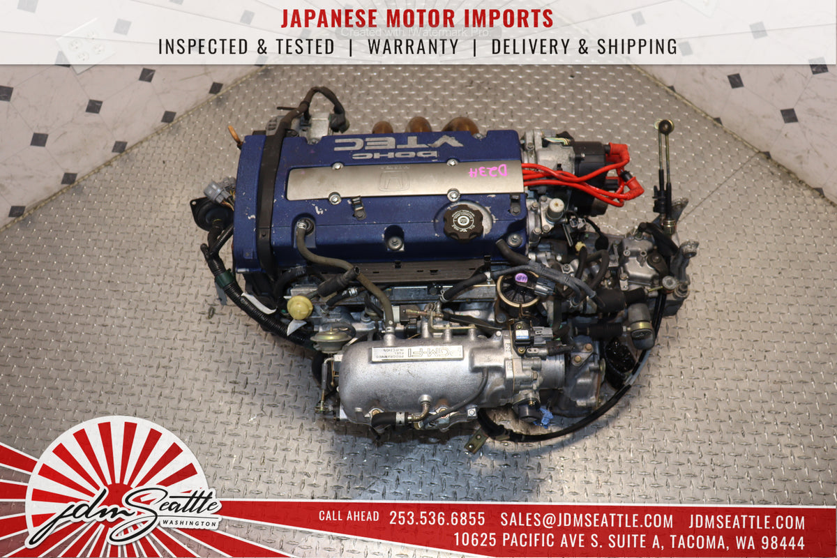 JDM 1997-2001 HONDA PRELUDE 2.0L F20B DOHC VTEC ENGINE & T2T4 5-SPEED LSD MANUAL TRAN