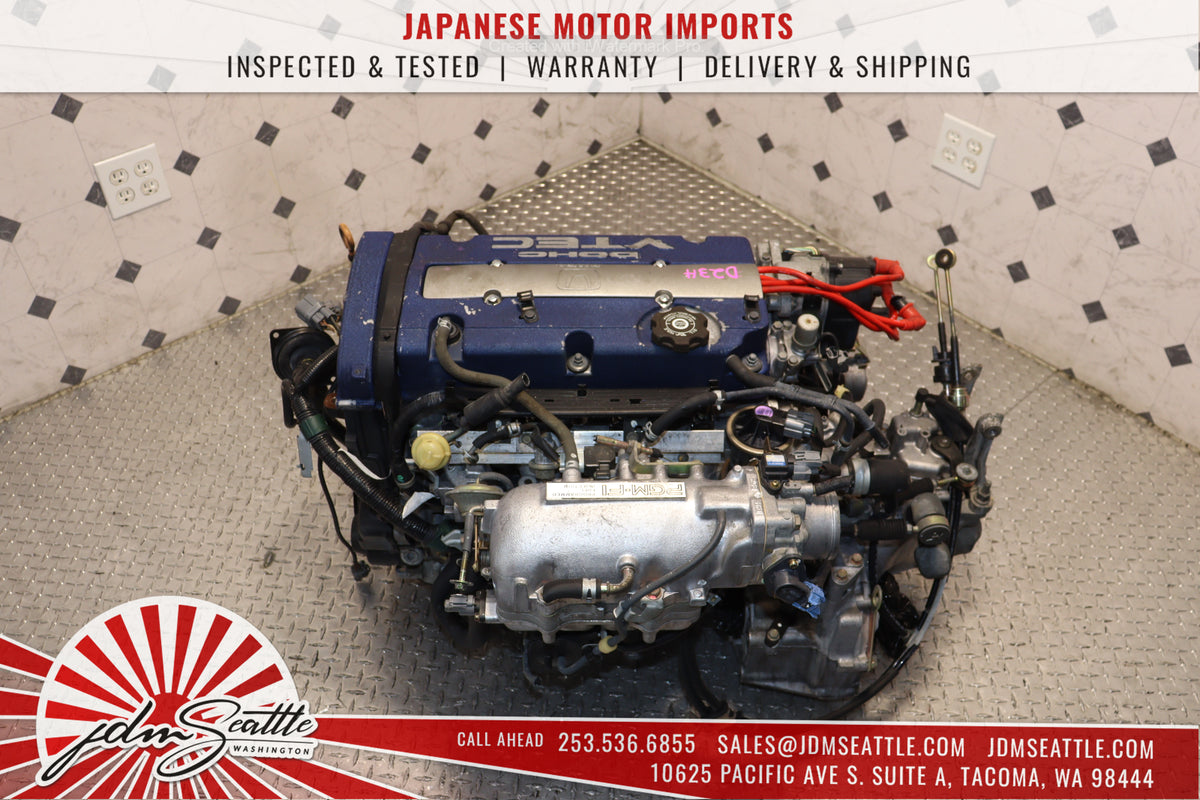 JDM 1997-2001 HONDA PRELUDE 2.0L F20B DOHC VTEC ENGINE & T2T4 5-SPEED LSD MANUAL TRAN