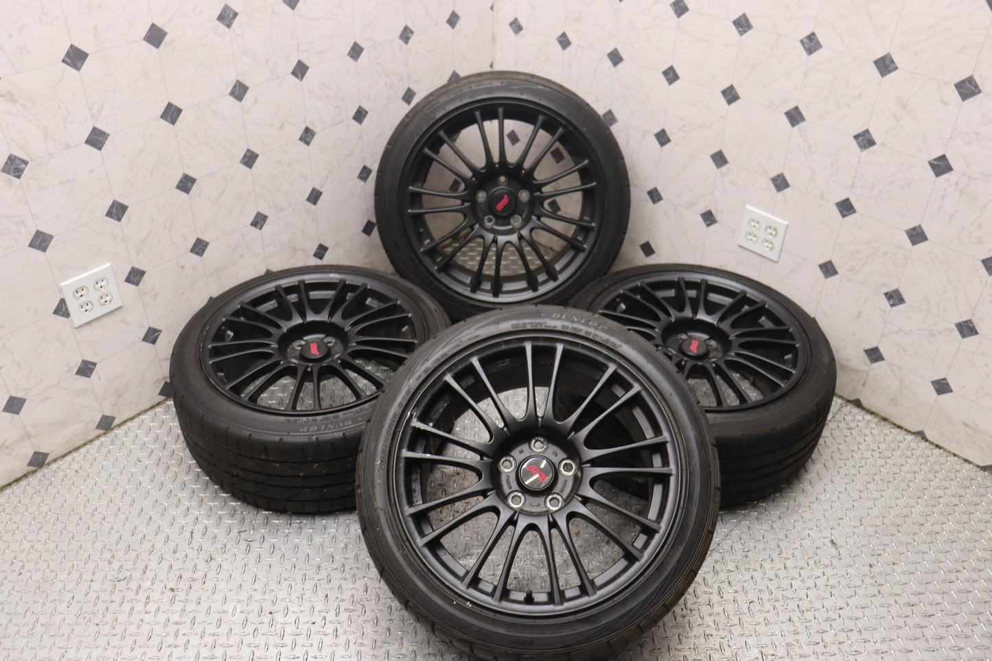 2008-2014 Subaru WRX STI JDM Wheels 18x8.5 OEM 5x114.3 Enkei Rims GRB GVB