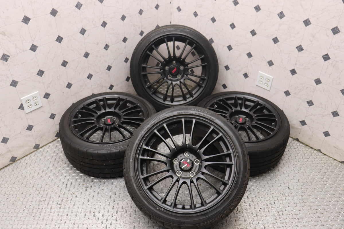 2008 2009 2010 2011 2012 2013 2014 Subaru Impreza WRX STI GRB GVB 18x8.5 Enkei OEM Wheels Rims Set of 4 JDM