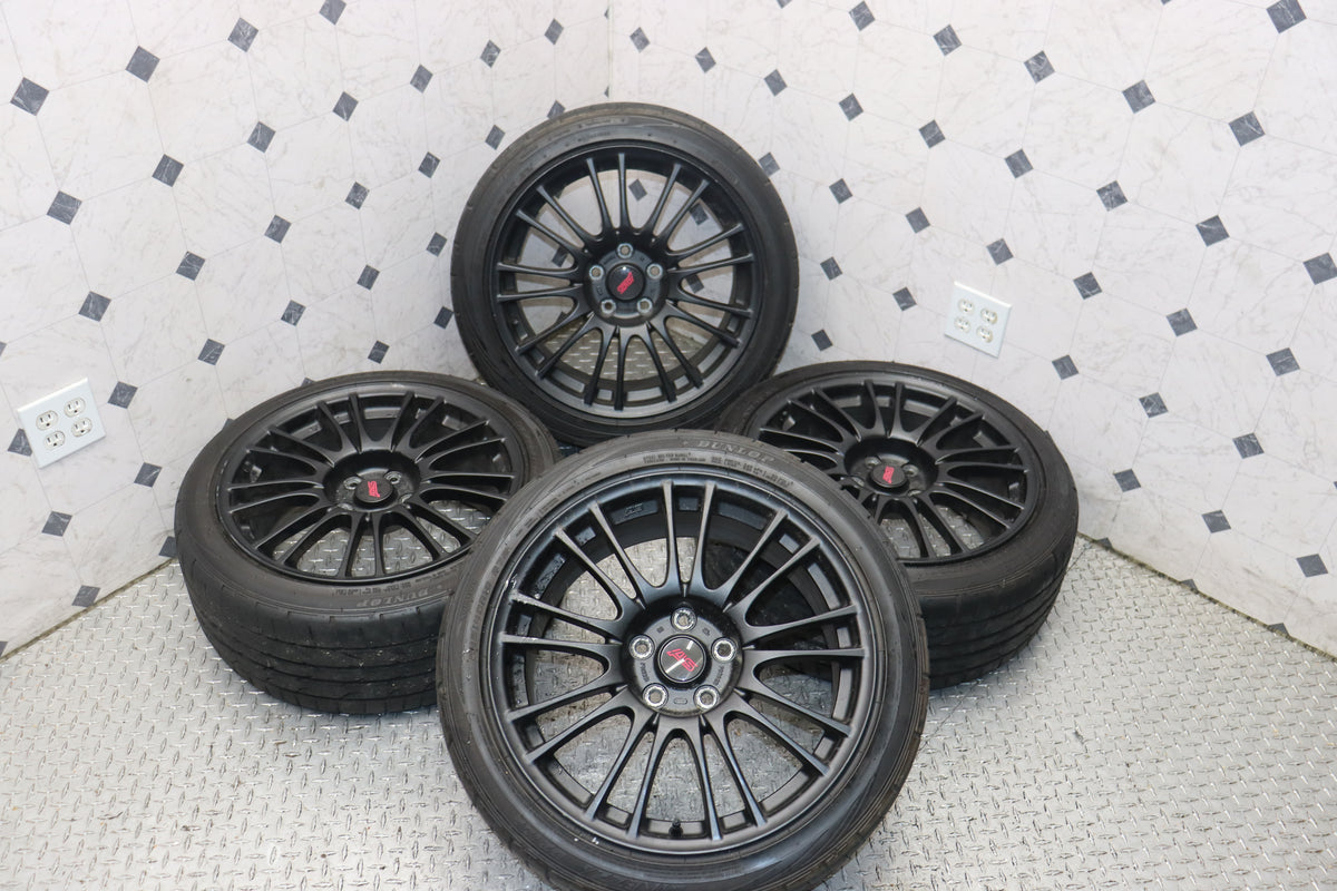 2008 2009 2010 2011 2012 2013 2014 Subaru Impreza WRX STI GRB GVB 18x8.5 Enkei OEM Wheels Rims Set of 4 JDM