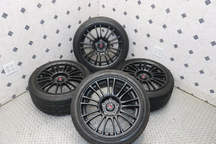 2008 2009 2010 2011 2012 2013 2014 Subaru Impreza WRX STI GRB GVB 18x8.5 Enkei OEM Wheels Rims Set of 4 JDM