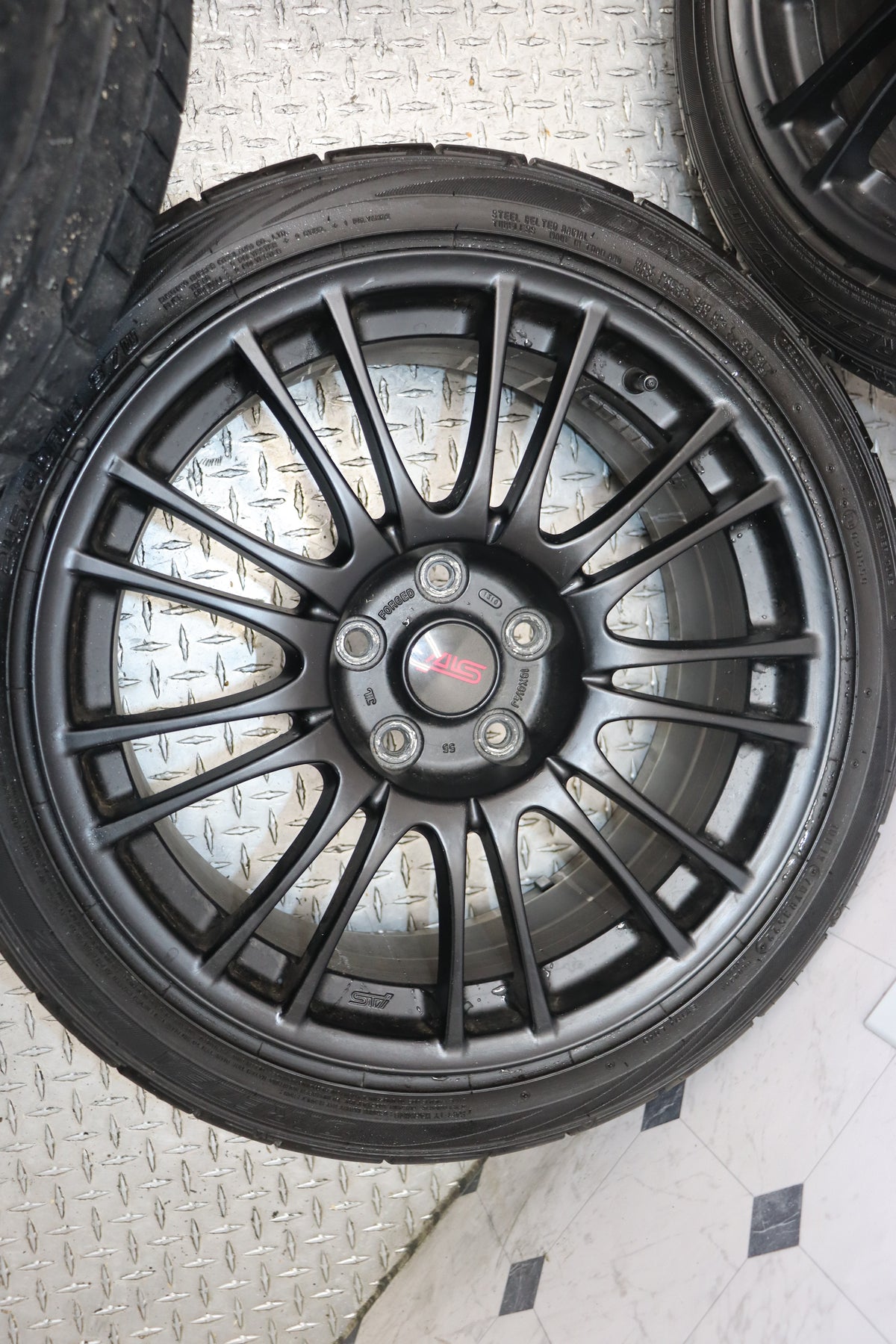 2008 2009 2010 2011 2012 2013 2014 Subaru Impreza WRX STI GRB GVB 18x8.5 Enkei OEM Wheels Rims Set of 4 JDM