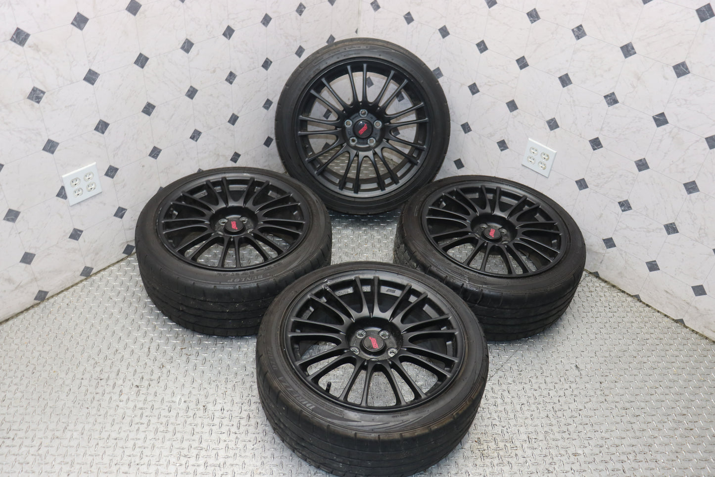 2008-2014 Subaru WRX STI JDM Wheels 18x8.5 OEM 5x114.3 Enkei Rims GRB GVB