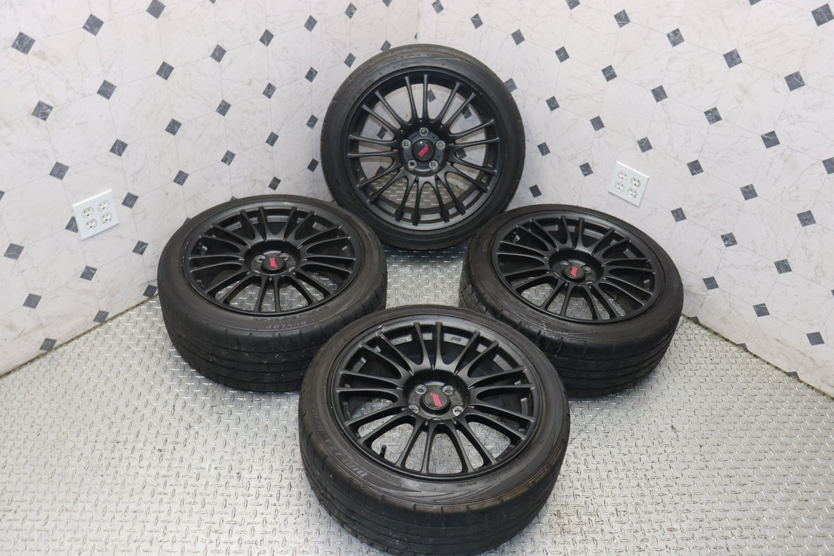 2008 2009 2010 2011 2012 2013 2014 Subaru Impreza WRX STI GRB GVB 18x8.5 Enkei OEM Wheels Rims Set of 4 JDM
