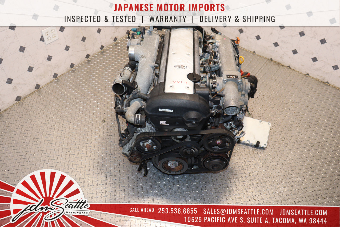 JDM 1JZ-GTE VVTI TURBO MOTOR & AUTOMATIC TRANSMISSION LEXUS IS300 GS300 TOYOTA CHASER 1JZ ENGINE SWAP