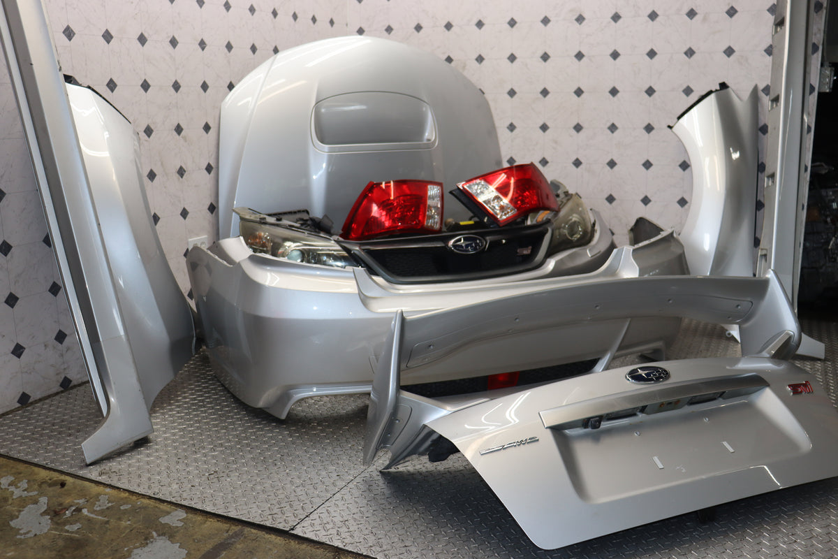 2008 2009 2010 2011 2012 2013 2014 Subaru Impreza WRX STI GVB V10 Front End Nose Cut Conversion JDM OEM