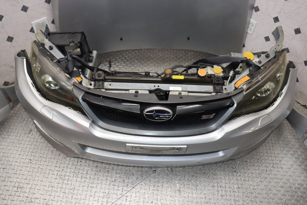 2008-2014 Subaru WRX STI JDM V10 Front End Conversion Nose Cut OEM GVB