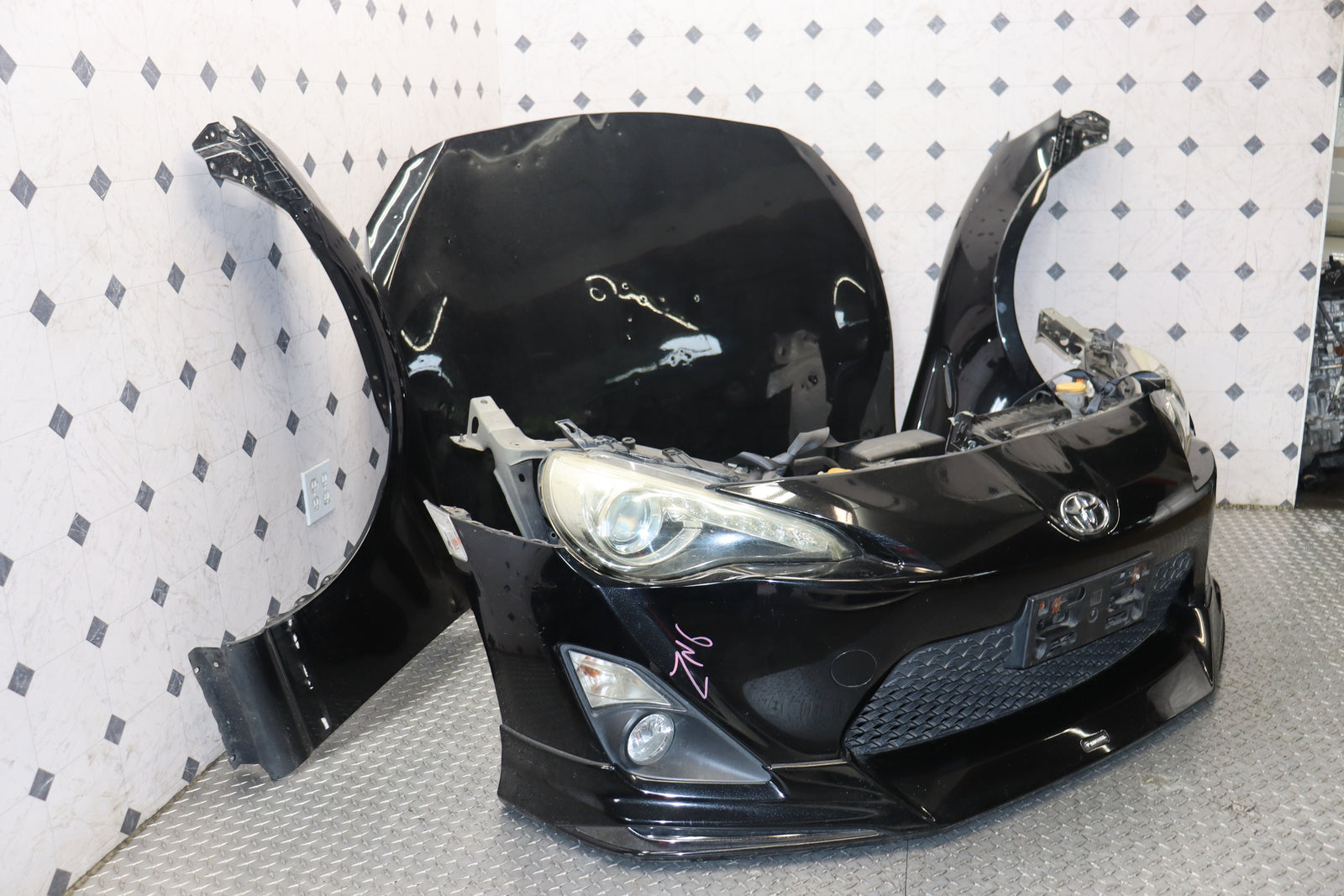 2013 2014 2015 2016 Toyota GT86 Spec-R Front End Nose Cut Conversion Assembly JDM OEM